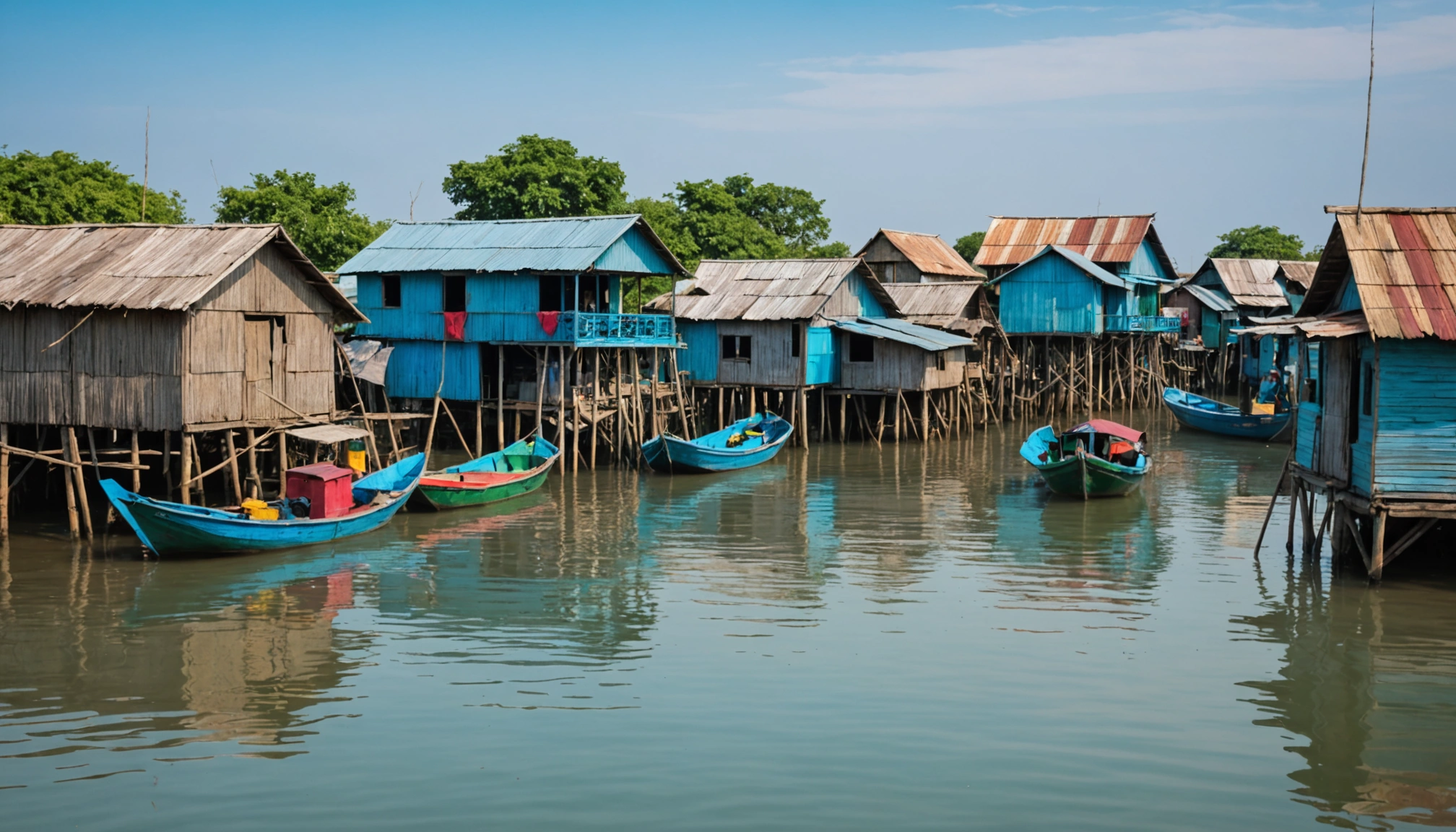 village flottant cambodge